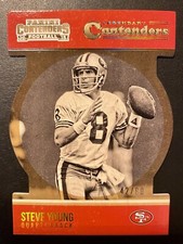 2015 Contenders Steve Young Legendary Contenders Gold Die Cut #/99 49ers ⭐️ 