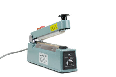 AIE-200C 8'' Hand Impulse Sealer with Cutter (2mm Seal Width)