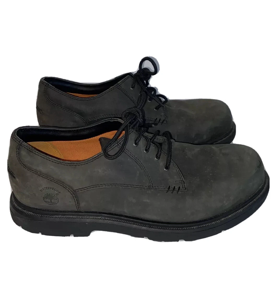 Timberland steel shop toe shoes