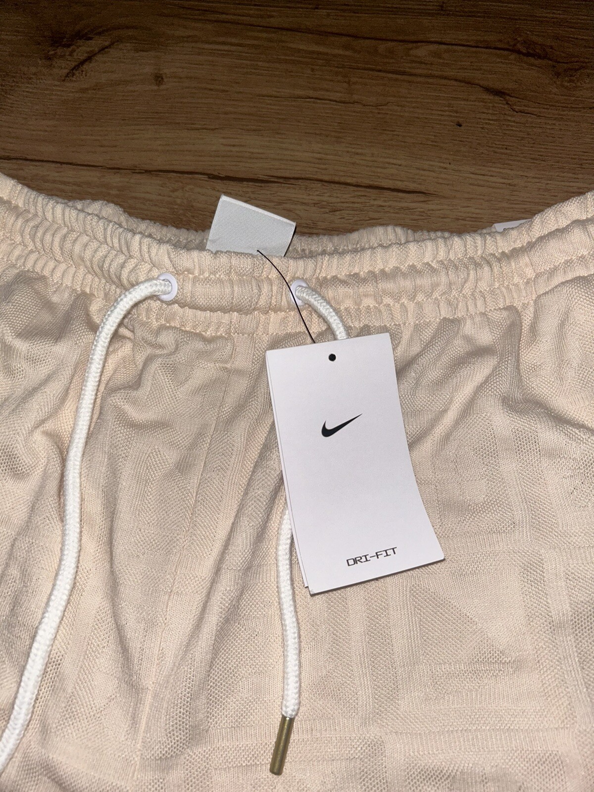 OFF WHITE X NIKE NIKE PANTALONCINI DA BASKET UOMO DRI FIT KNIT OFF WHITE VESTIBILITÀ AMPIA SOPRA IL GINOCCHIO 2XL $90