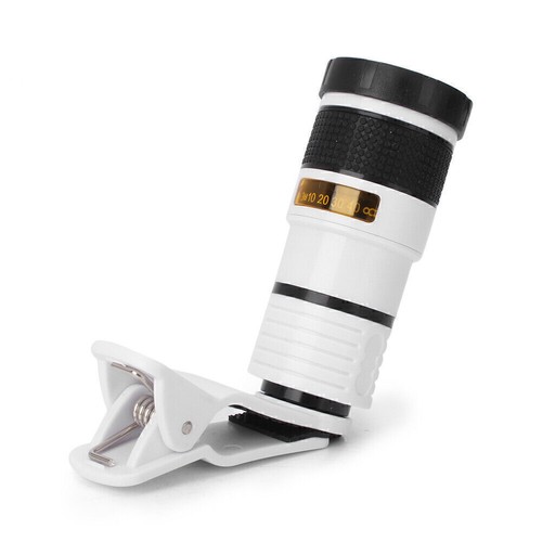 8x Optical Zoom Clip on Camera Len Phone Telescope Fit Universal Cell Phone - 第 10/13 張圖片
