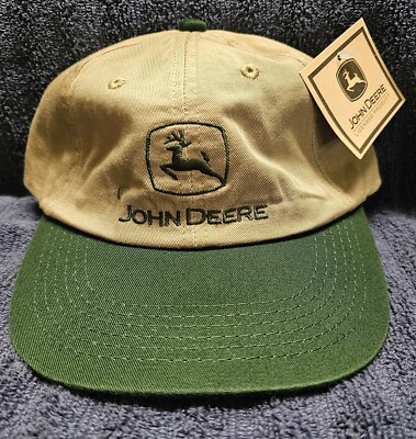 john deere embroidered baseball cap men