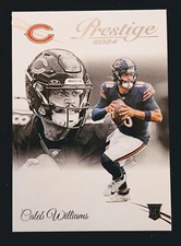 2024 Prestige CALEB WILLIAMS #401 Rookie 1st Pro Uni Chicago Bears SP RC
