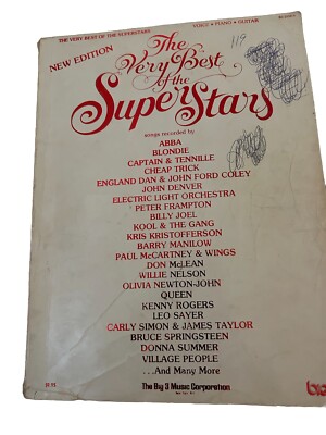 The Very Best of the Super Stars Voice, Piano, Guitar, 80 Songbook 1975