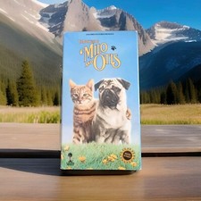 Vintage 1989 - The Adventures of Milo And Otis VHS Tape - Columbia Pictures