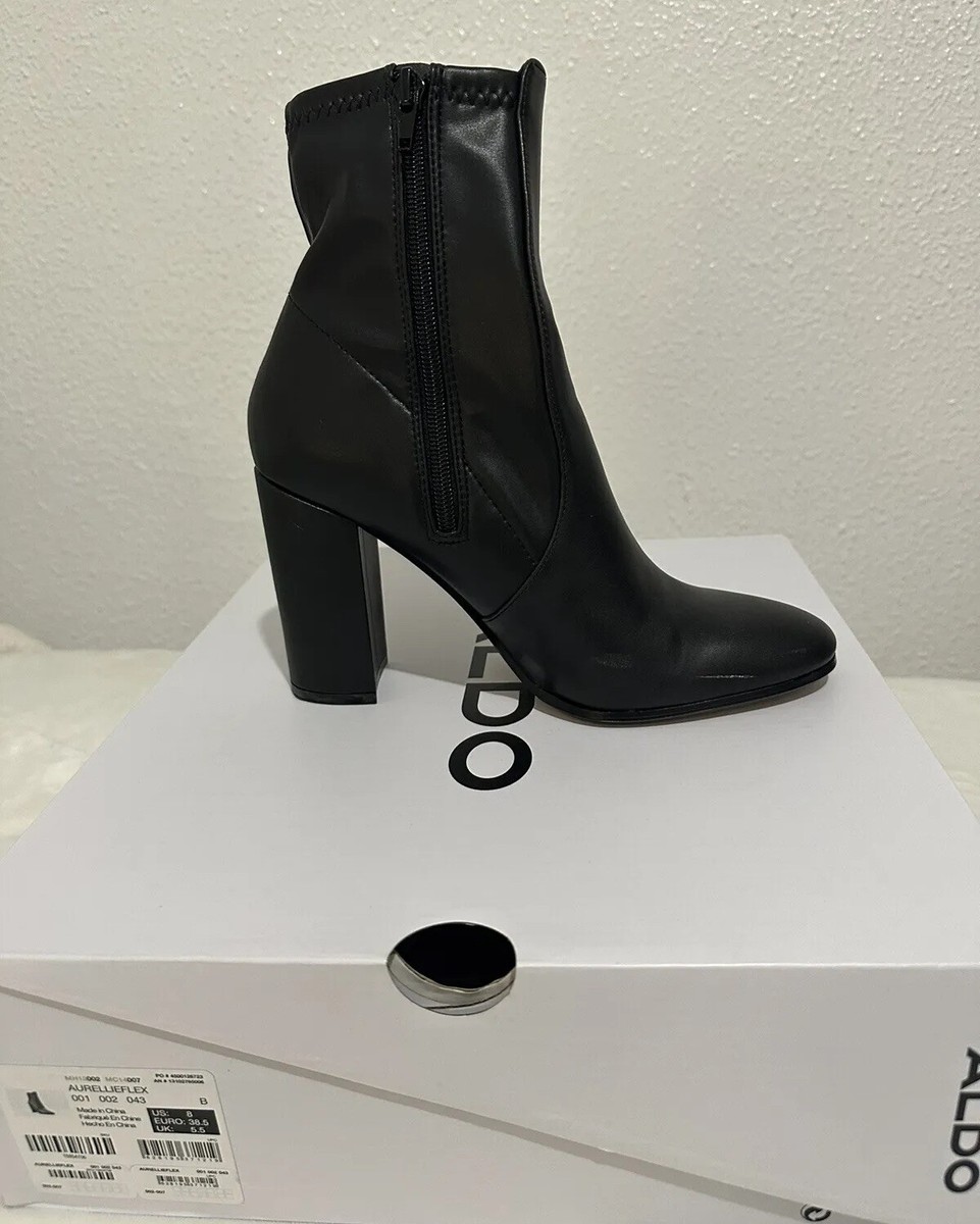 aldo womens leather ankle boots