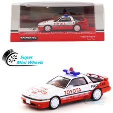 Tarmac Works 1:64 Toyota Supra Pace Car – White and Red
