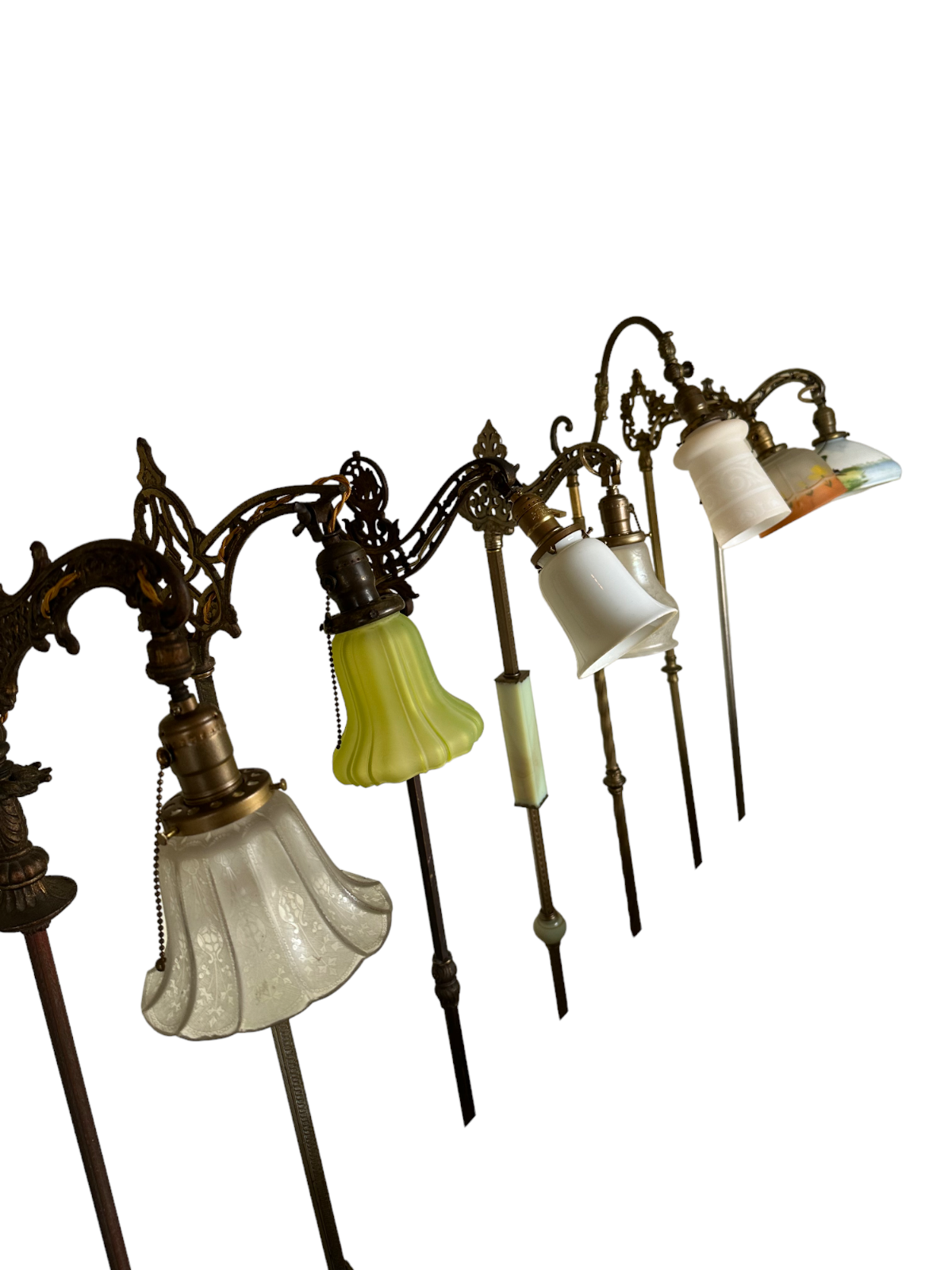 BLack Friday Special (1) Bridge LampArt Nouveau, Art Deco, , Floor Lamp eBay