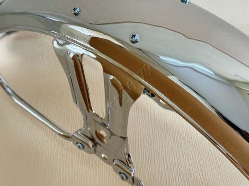 1969-1975 Suzuki T500 Front Fender. Su T500 Titan New Mud Guard. 53100-15101 Rep - Picture 16 of 24