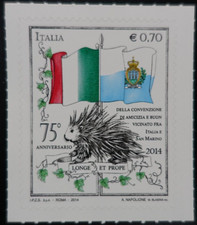 TIMBRE d' ITALIE AUTOADHÉSIF N°3463 NEUF ** LUXE MNH