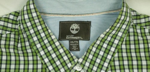 CAMICIA UOMO TIMBERLAND MANICA CORTA COTONE TAGLIA XXL ESCLUSA...s - Foto 5 di 5