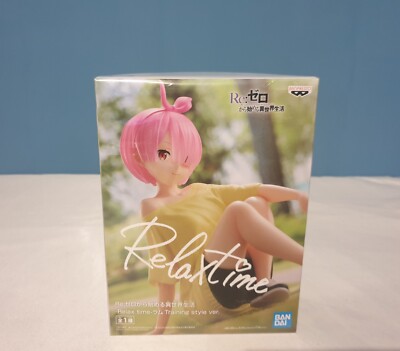 Re:Zero Rem Ram Relaxtime Figur