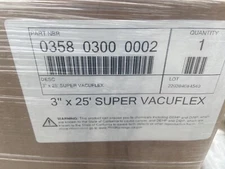 NEW HI-TECH DURAVENT 0358-0300-0002 Ducting Hose,3" ID x 25 ft. L,PVC