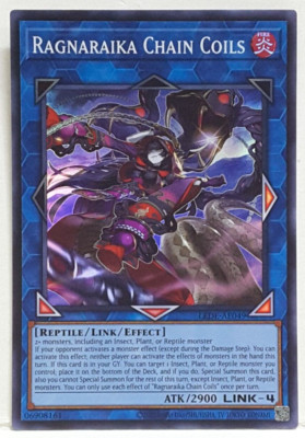 Yugioh Asian-English Ragnaraika Kette Spulen LEDE-AE049 Sr