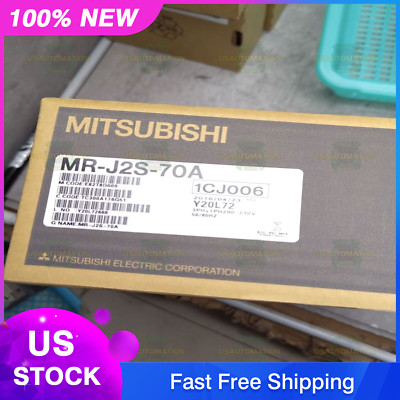 New in Box MR-J2S-70A Mitsubishi AC Servo Drive Fast Ship REAL US STOCK