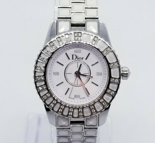 dior white watch