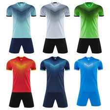 Kids Boys Tracksuits Basketball Sweatsuit V Neck T-shirt With Shorts Gym Daily