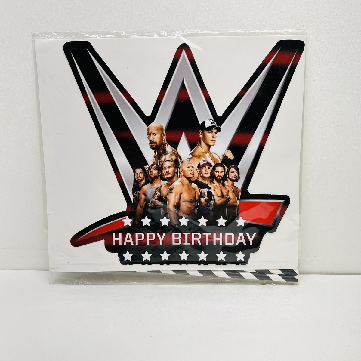 Wrestling Birthday Cake