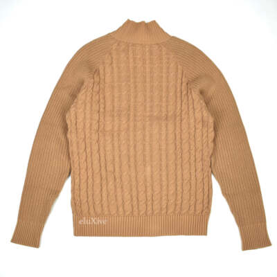 $630 UNDERCOVER Jun Takahashi AW12 Psycho Color Tan Cable Knit