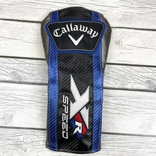 CALLAWAY BIG BERTHA XR Speed DRIVER HEADCOVER Silver Blue Golf club cover 1 Wood