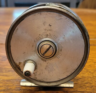 Moulinet de pêche à appât vintage Sport King modèle fonctionnel 69 sympa