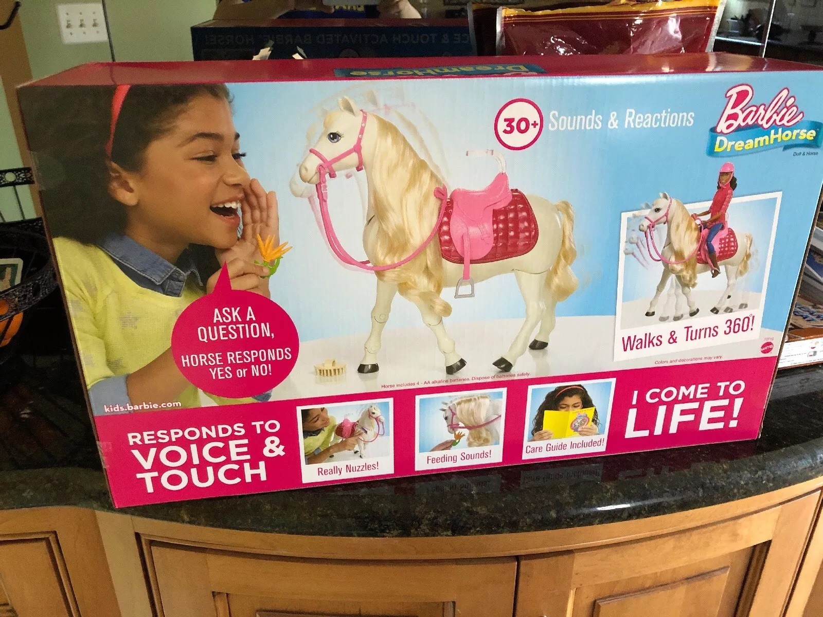 barbie dreamhorse doll and horse