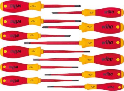 Wiha Schraubendrehersatz Elektriker sli mFix 12-tlg.