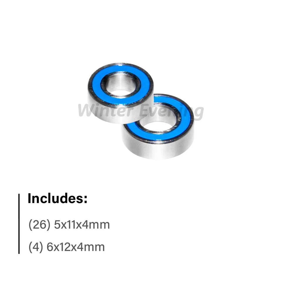 Tamiya 1/14 Semi - Grand, Freight, Globe Liner, King Hauler (30 Pc Bearings Kit) - Image 3 of 4