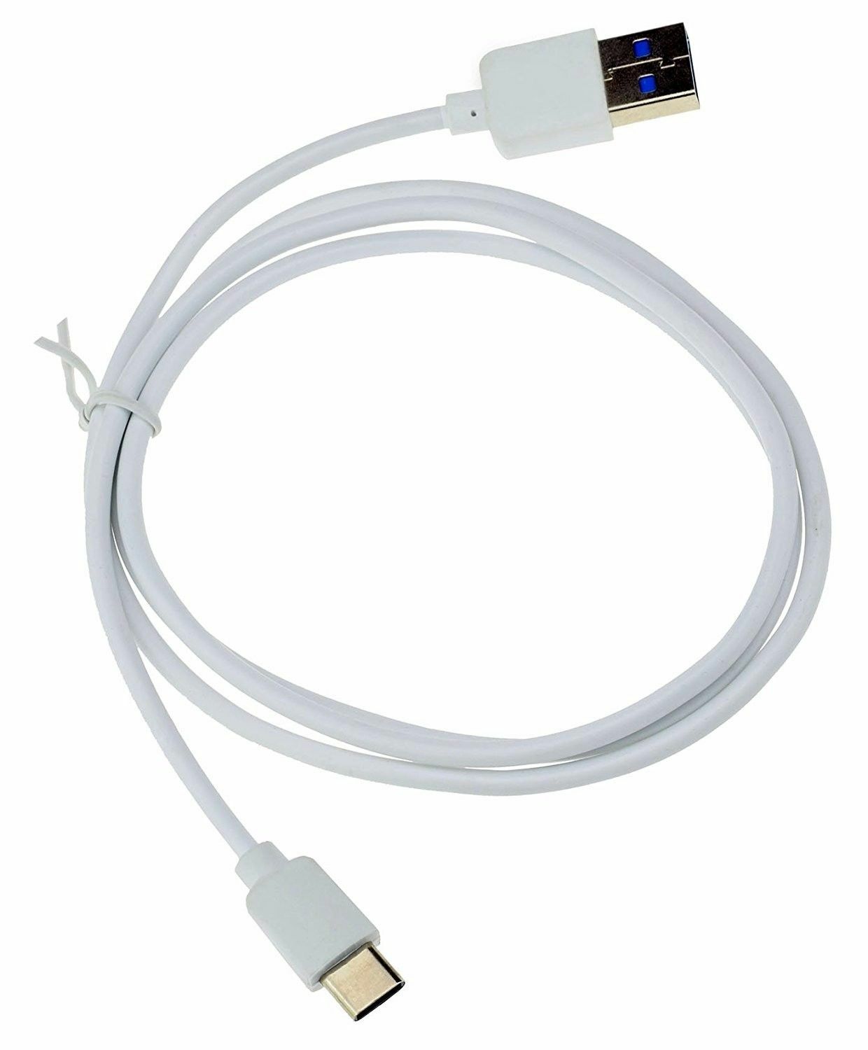 White USB-C Data & Charging Cable for Xiaomi Redmi Note 8 Pro