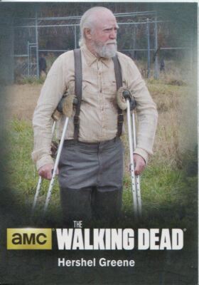 Walking Dead Staffel 4 Teil 1 Bios Chase Karte C06 Hershel Greene