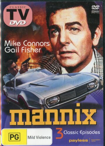 Mannix - 3 Classic Episodes : DVD - Picture 1 of 3
