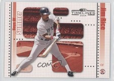 2004 Donruss Timelines Boys of Summer 230/250 Jim Rice #18 HOF 12br