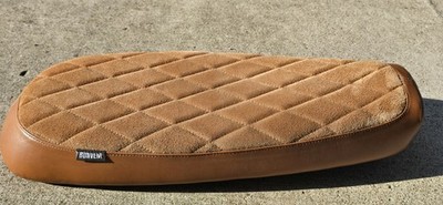 Bonvent Suede Seat for Royal Enfield Interceptor 650 Continental GT 650
