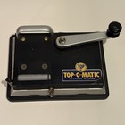 Original TOP O MATIC Manual Cigarette Machine Roller Tobacco Collectors