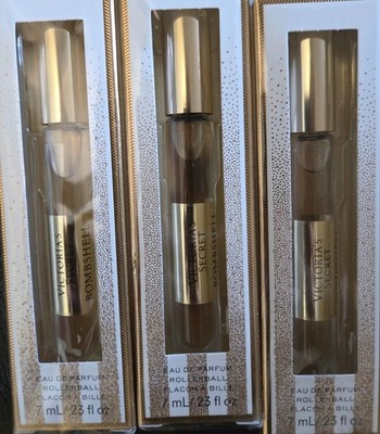 Lot Iof 3. Victoria's Secret Bombshell Gold Eau de Parfum Rollerball 0.23 fl oz