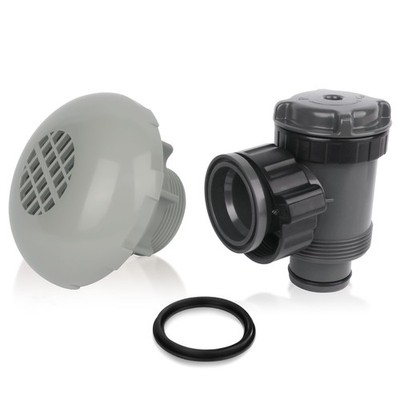 On/Off Plunger with Strainer, Above Ground Pool Parts, Plunger Valves for Poo...