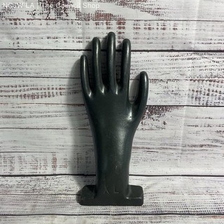 Antique Industrial Cast Metal Rubber Glove Mold Size Xl/10