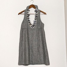 Anna Sui For Target Halter Tweed Mini Skirt Size Small