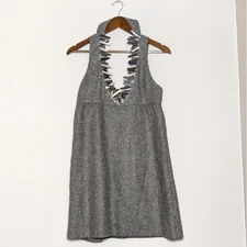 Anna Sui For Target Halter Tweed Mini Skirt Size Small