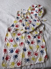 RITZ Ritzenthaler Co Auth KIDS 3Pc CHILD SIZE CHEF SET Apron Oven mitt  Hat