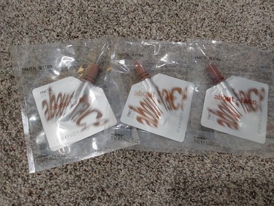 LOT/3 ABOUT FACE FRACTAL EYE PAINT GLITTER in OPTIC SHOCK .15 OZ EACH NEW!