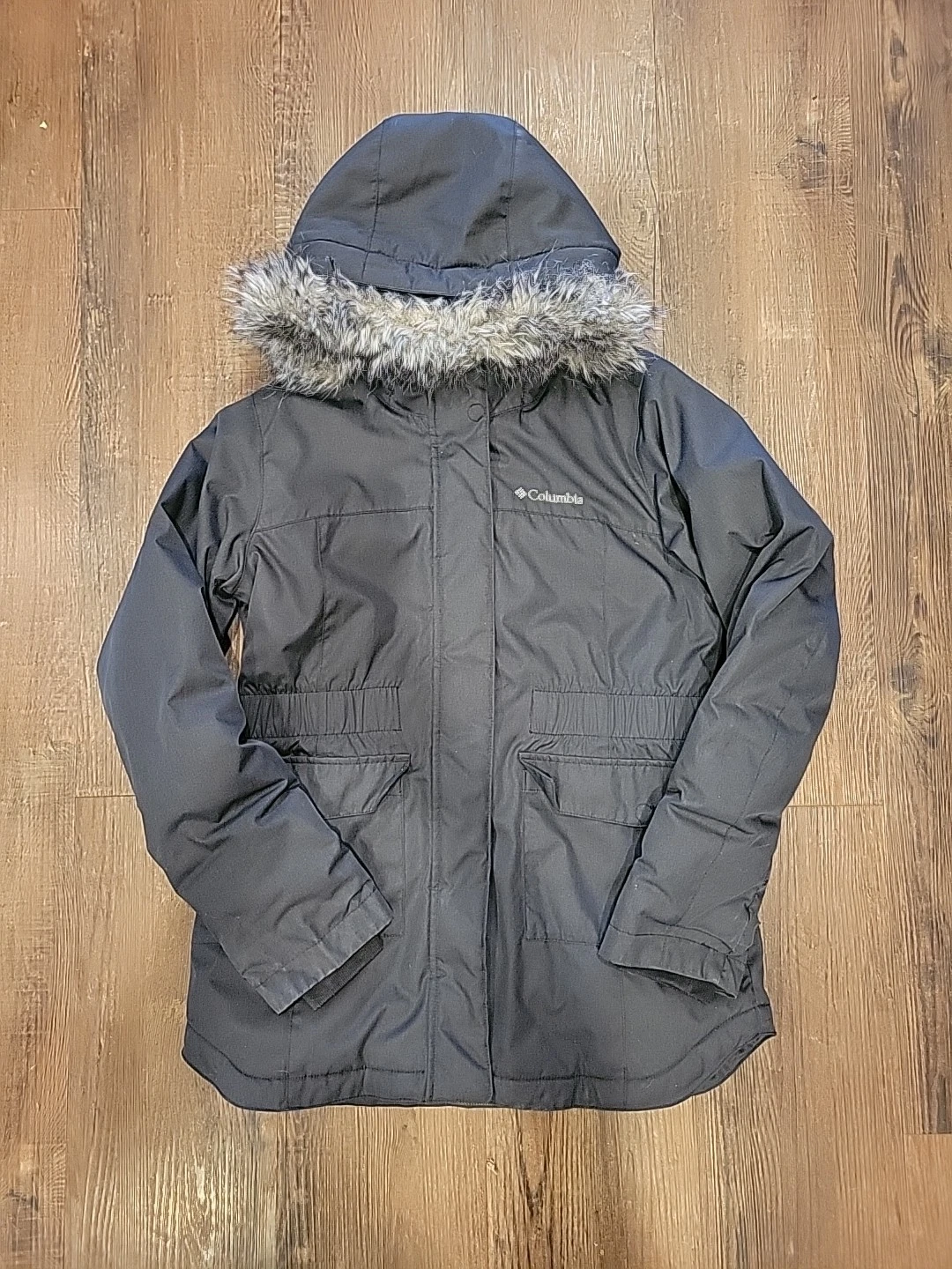 Columbia Girls', Omni Heat, Winter Jacket, Size Large (14/16)