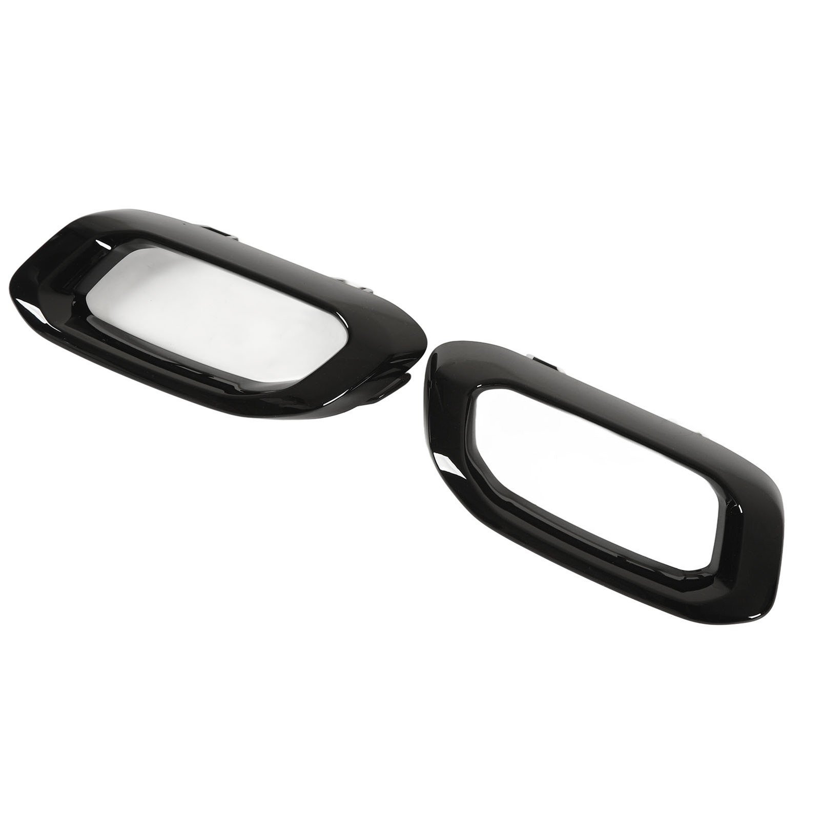 ⁺Glossy Black Exhaust Tip Cover Trims Bezel For GLC GLE GLS‑Class X253 C253