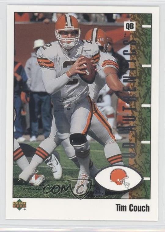 2002 UD Authentics Tim Couch #20 0a1