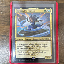 Wizards Katara, the Fearless 0230 MTG Avatar Legendary White/Blue/Green Rare EN