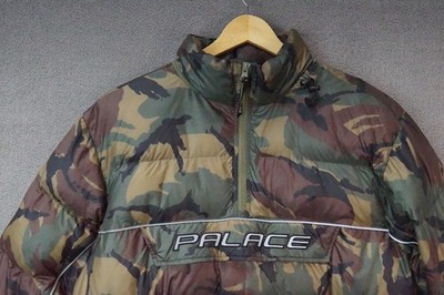 Palace Skateboards Pertex P90 Puffa Jacket Camouflage Size Large
