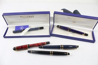 Waterman Fountain Pens Writing Inc Vintage Hemisphere Laureat Boxed Etc