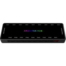 2-in-1 ARGB & PWM Lüfter Hub, 12V/5V, Unters...