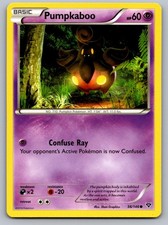 pumpkaboo pokemon card value flex. From the 2022 Trick-or-Trade Collection. Original design from Sword and Shield's Evolving Skies, circa 2021. It is said that Pumpkaboo carries wandering spirits to the afterlife by storing the spirits Evolving Skies Type 76 pumpkaboo - cielos evolutivos