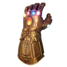 Thanos Infinity War Gauntlet LED Light Gloves WORKING